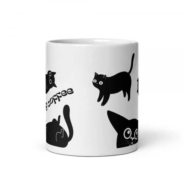 Tasse mit Katzen - Morning Coffee