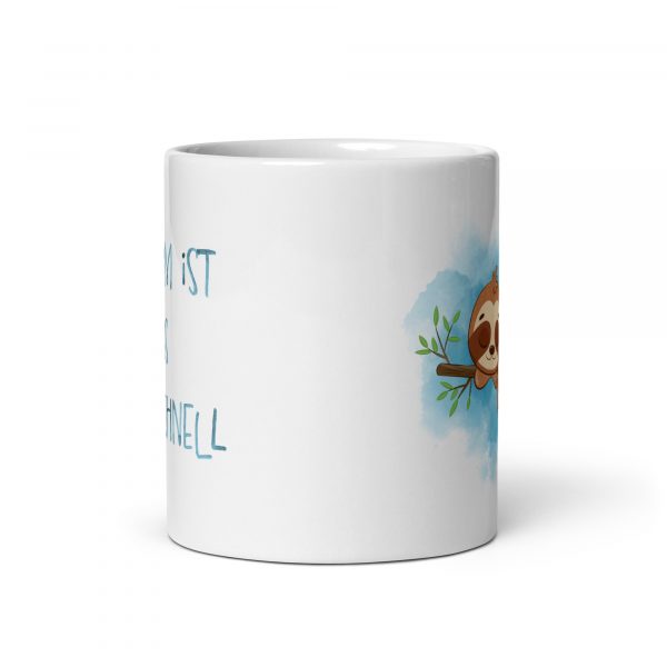 Faultier Tasse "Langsam ist das neue schnell"