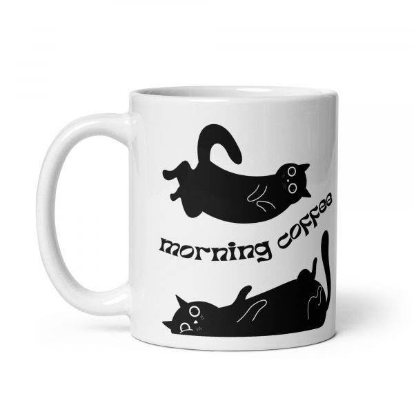 Tasse mit Katzen - Morning Coffee