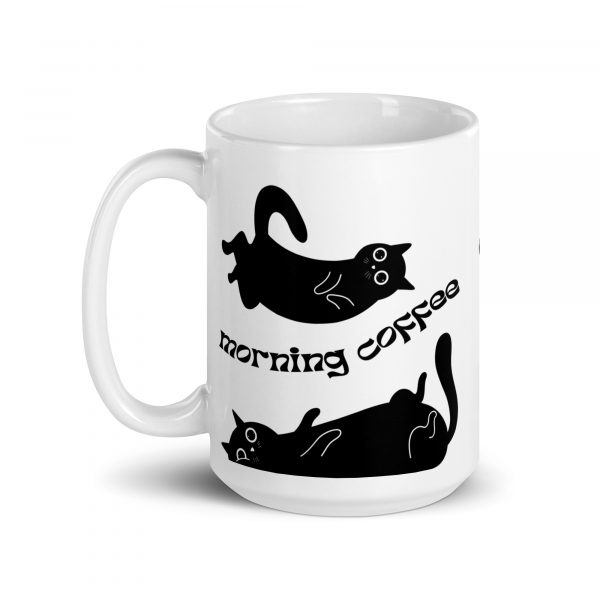 Tasse mit Katzen - Morning Coffee
