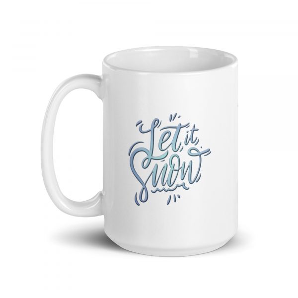 Winter Tasse "Let it snow"
