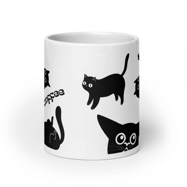 Tasse mit Katzen - Morning Coffee