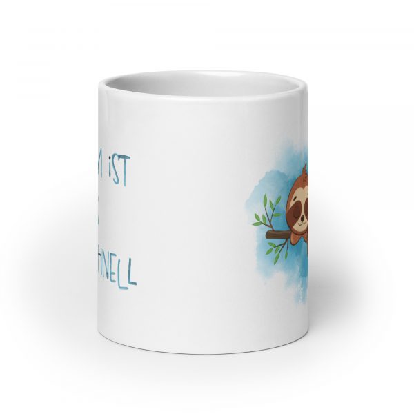 Faultier Tasse "Langsam ist das neue schnell"