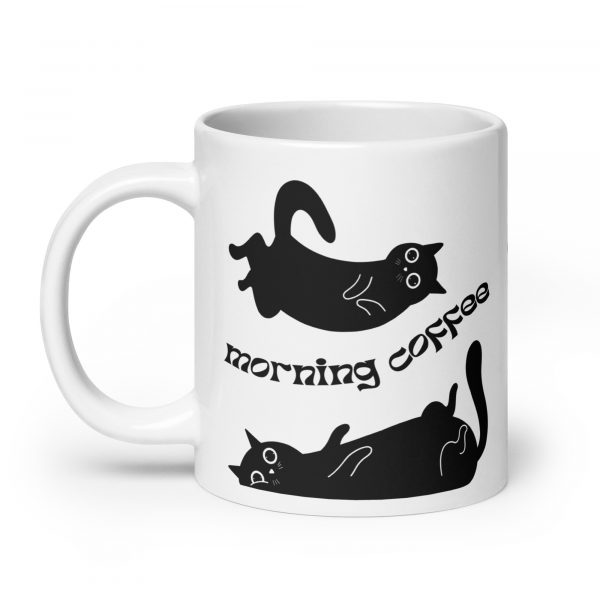 Tasse mit Katzen - Morning Coffee