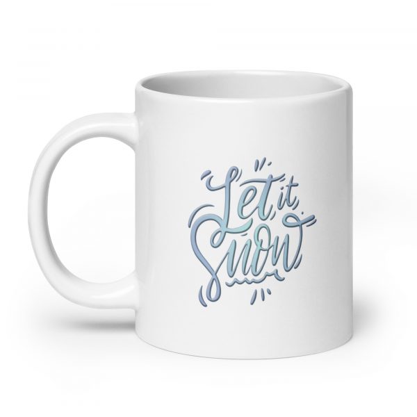 Winter Tasse "Let it snow"