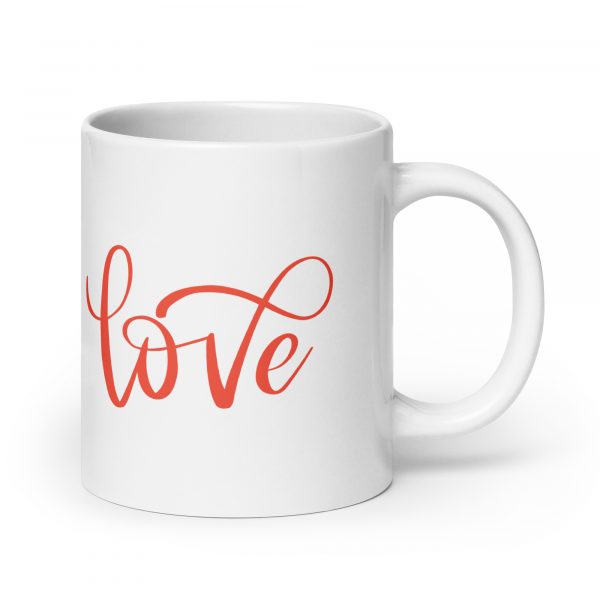 Katzen Tasse mit Pfoten "Love"